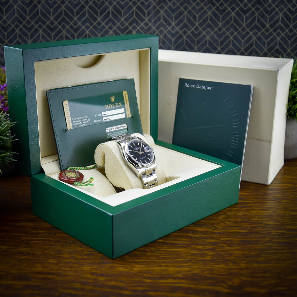 Datejust 36 116234 - Black Dial - 2009