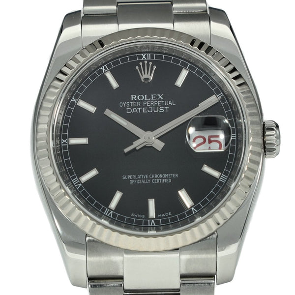 Datejust 36 116234 - Black Dial - 2009