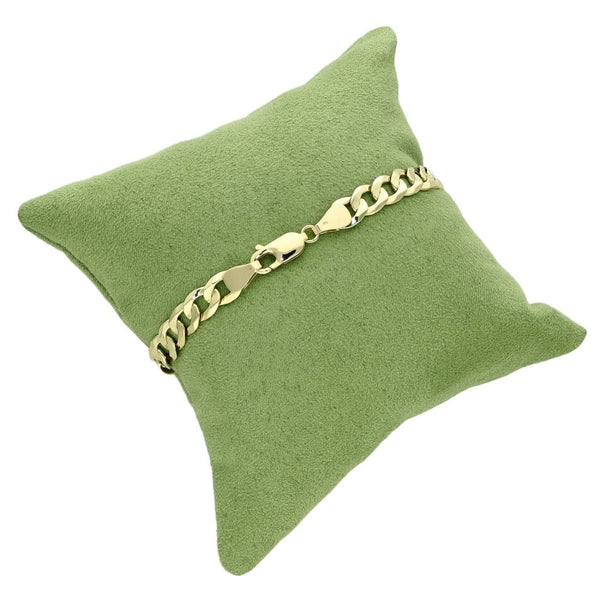 9ct Yellow Gold Curb Bracelet - 11.7g - 8"
