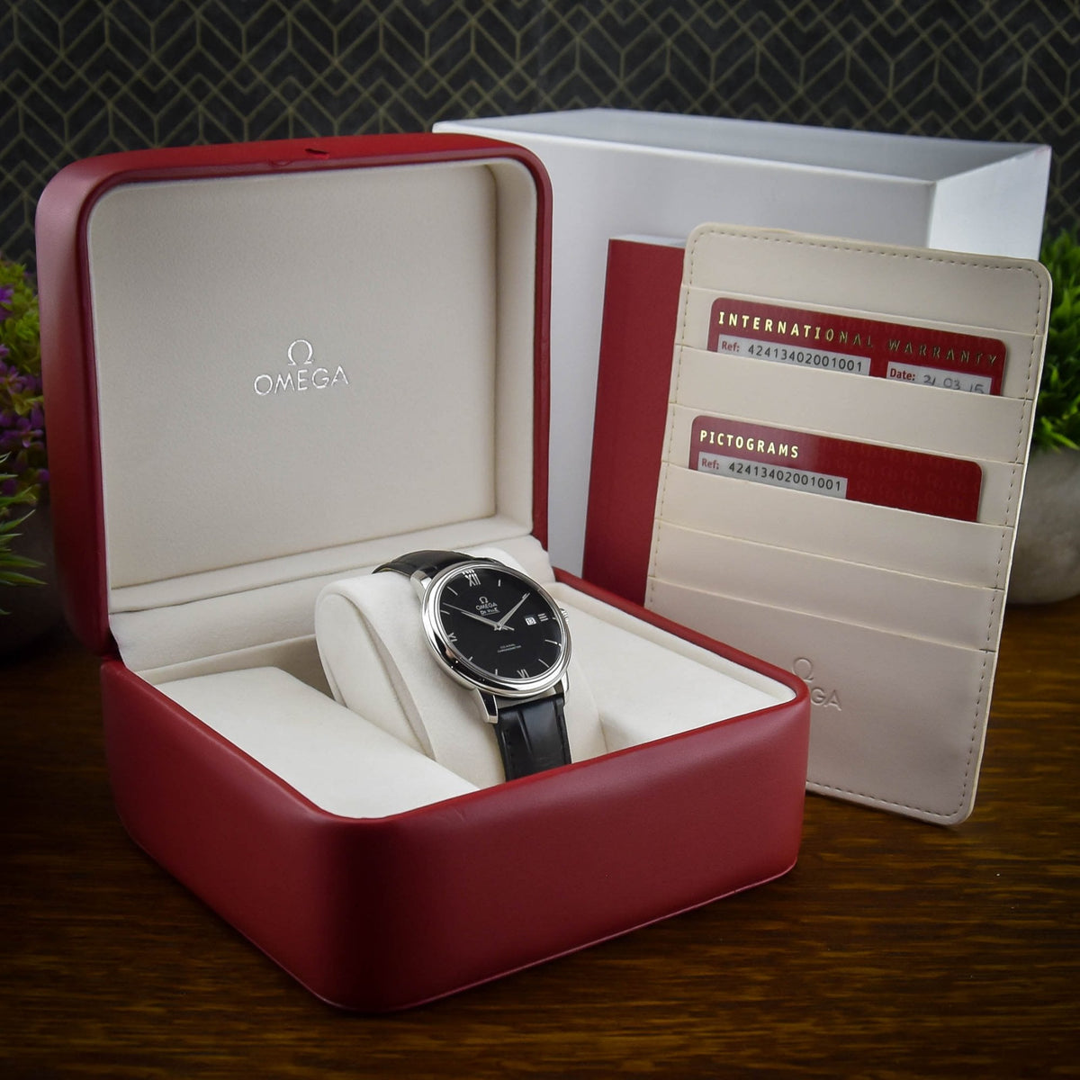 De Ville 424.13.40.20.01.001 - Black Dial - 2015