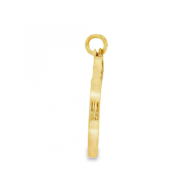 1982 Yellow Gold 1/10th Krugerrand Pendant - 17x22x2mm - 4.3g