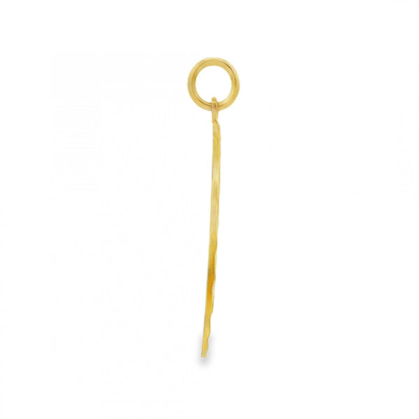 9ct Yellow Gold St. Christopher Pendant - 27x30x1.5mm - 6.1g