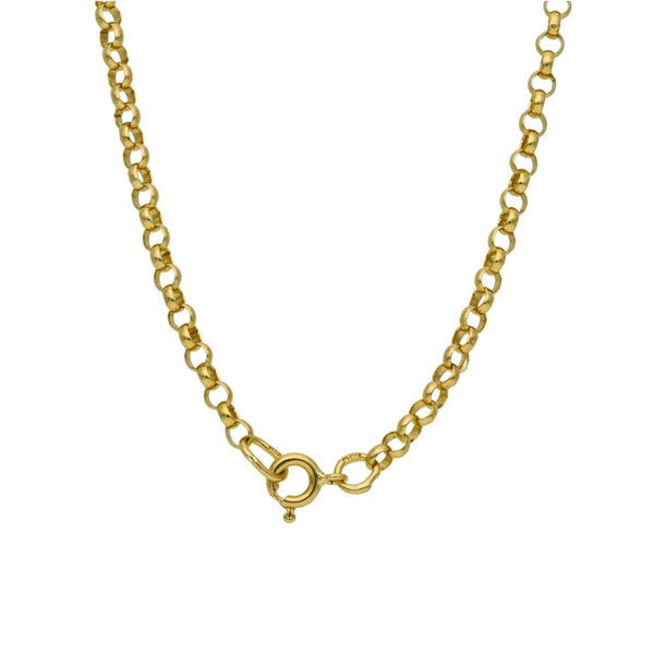 Gents 9ct Yellow Gold Belcher Chain - 24" - 11.0g