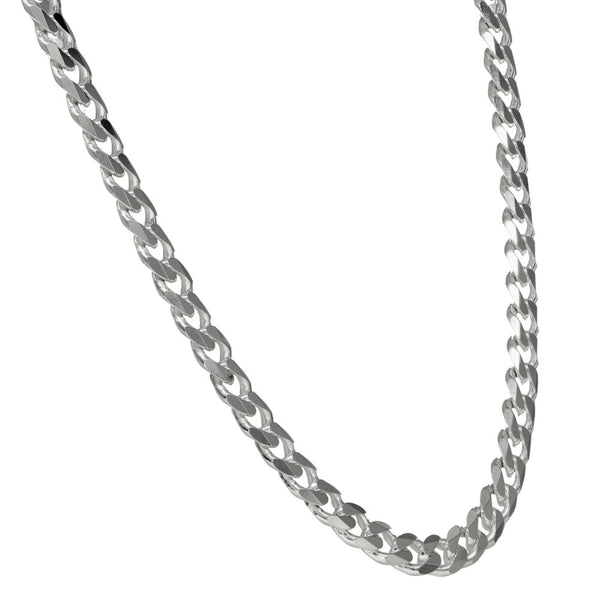 20 Inch Silver Curb Chain