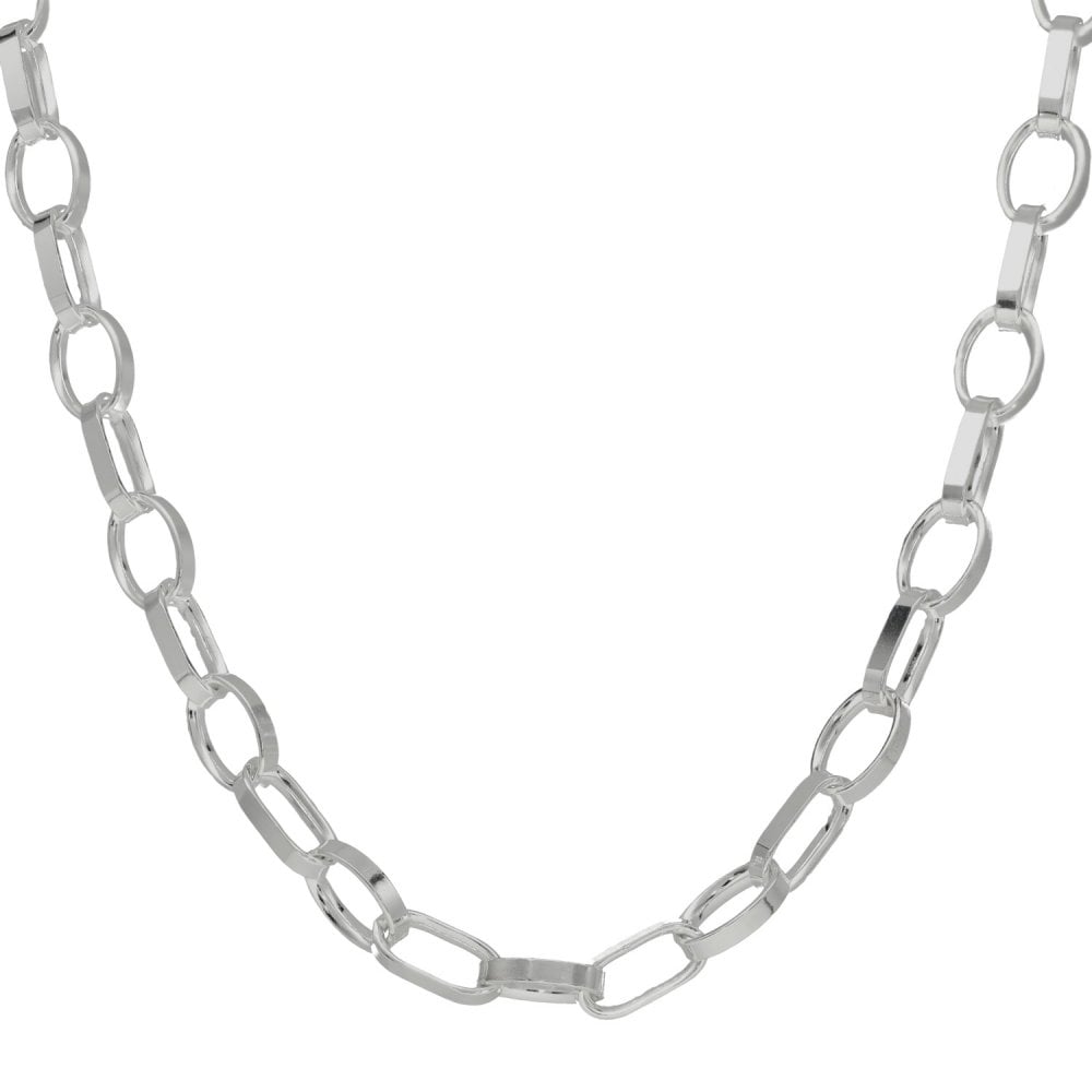 20 Inch Silver Belcher Chain