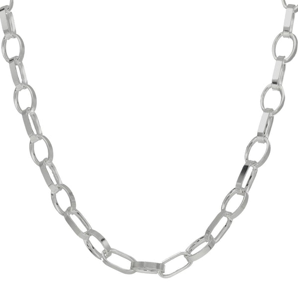 20 Inch Silver Belcher Chain