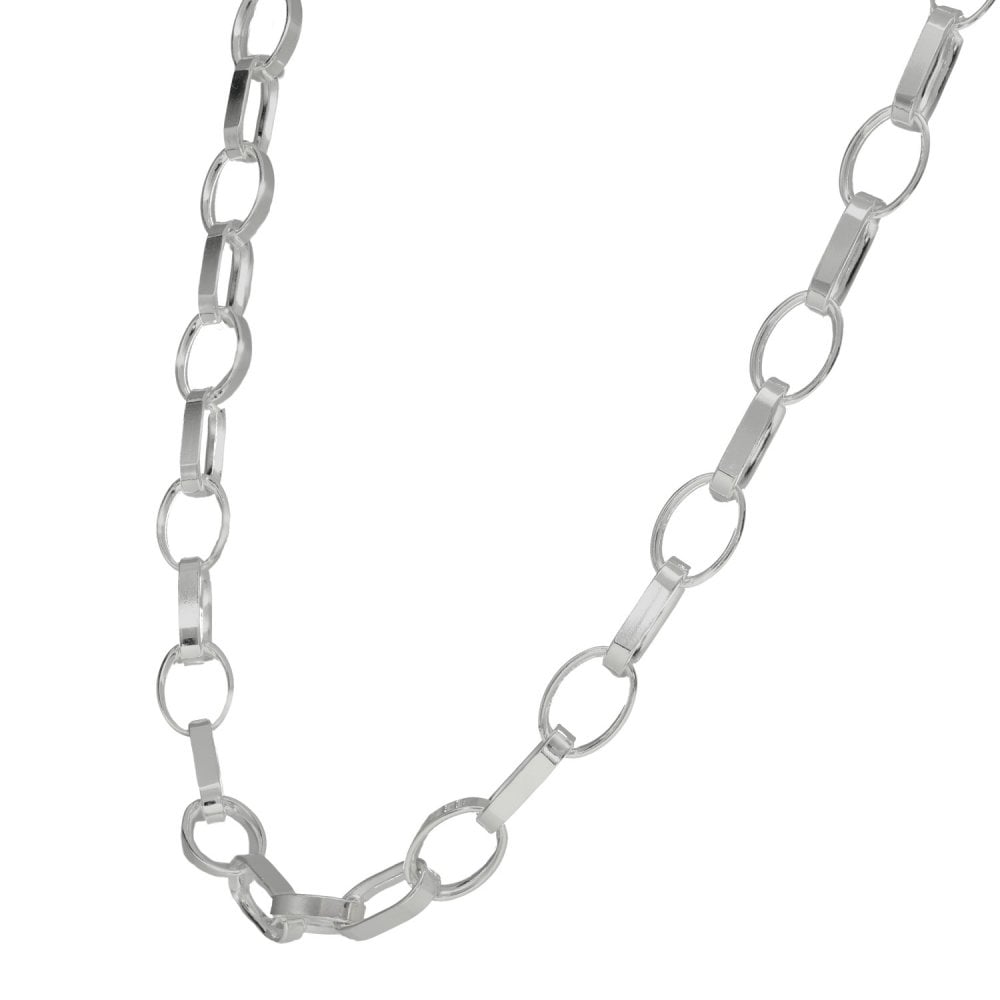 20 Inch Silver Belcher Chain