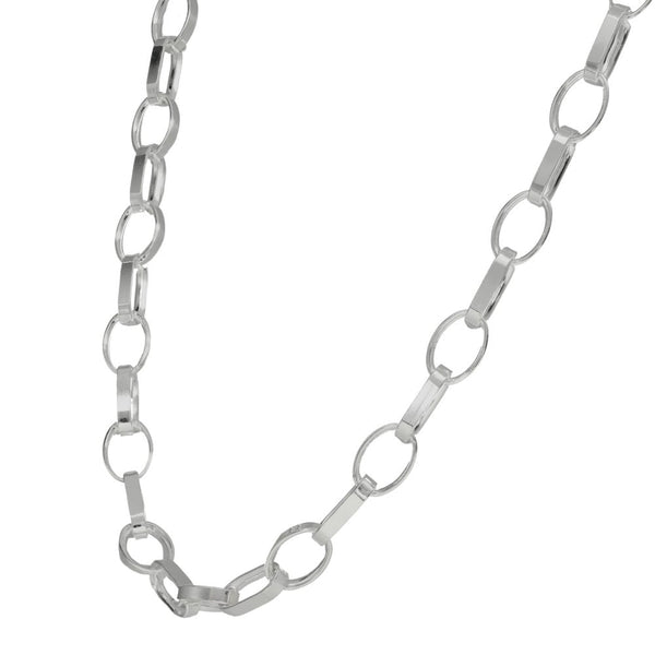 20 Inch Silver Belcher Chain