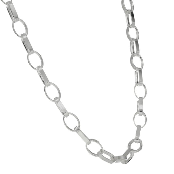 20 Inch Silver Belcher Chain