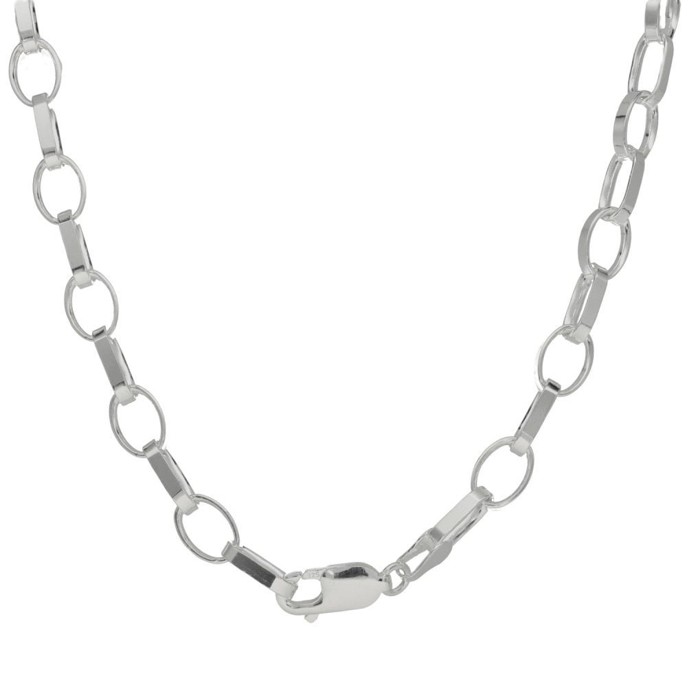 20 Inch Silver Belcher Chain