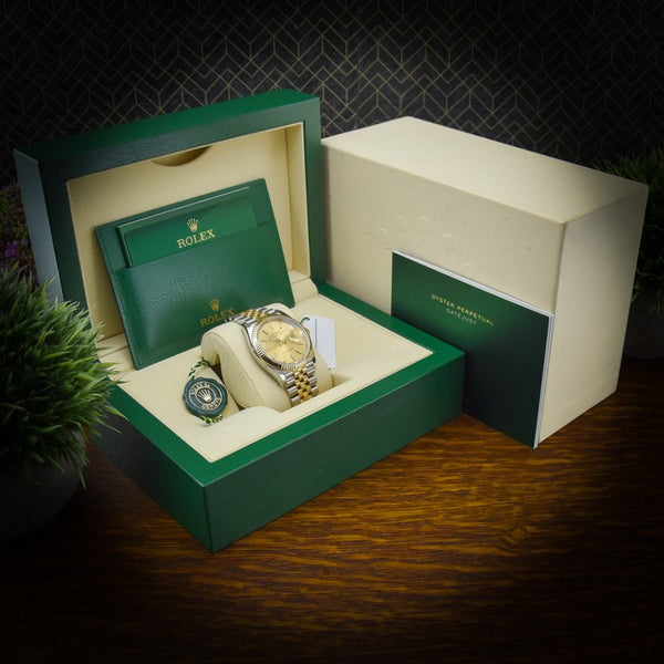 Datejust 36 126233 - Champagne Baton Dial - 2021