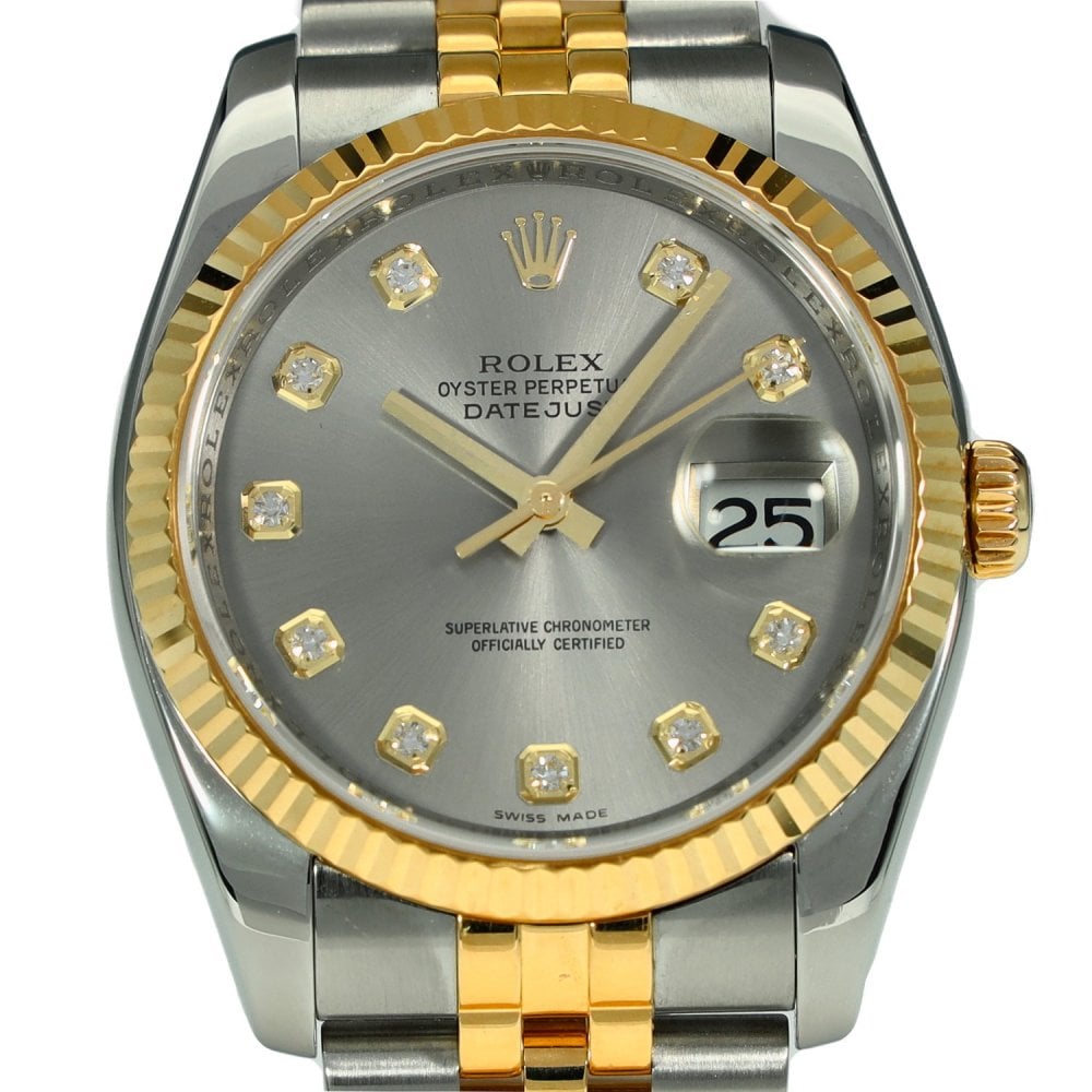 Datejust 116233 - Gents Watch - Diamond Dial - 2007