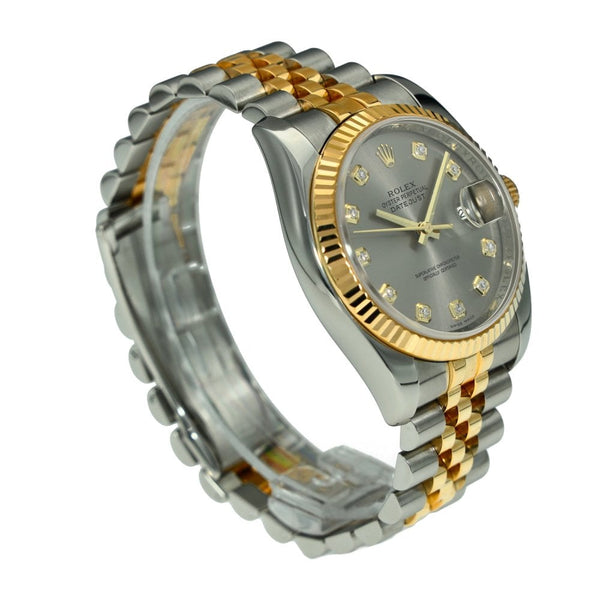 Datejust 116233 - Gents Watch - Diamond Dial - 2007