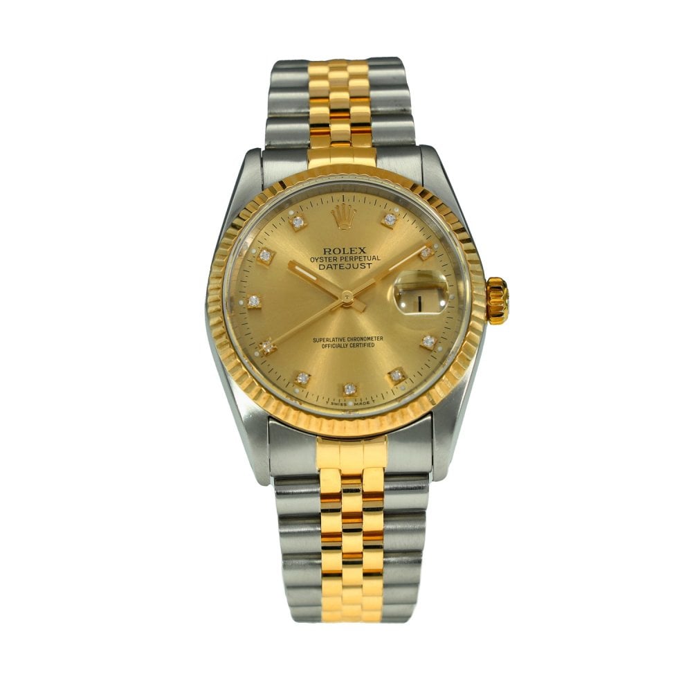 Datejust 36 16233 - Champagne Dial - 1993