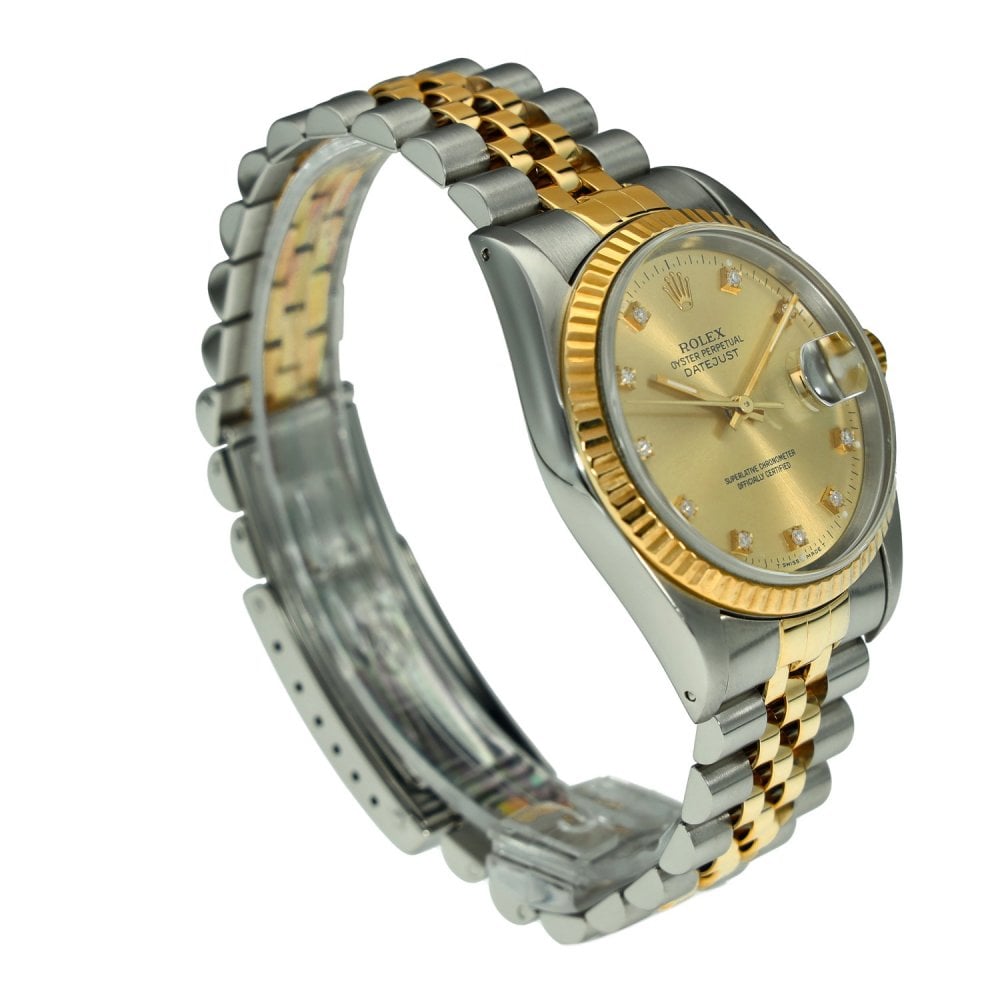 Datejust 36 16233 - Champagne Dial - 1993