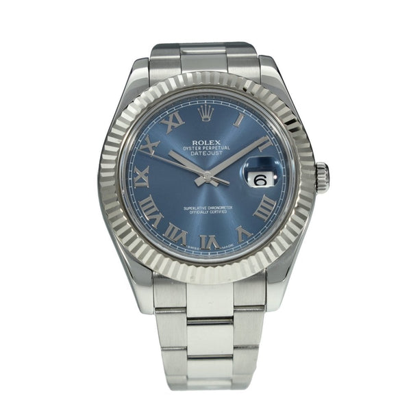 Datejust 41 - Gents Watch - Blue Dial - 2012