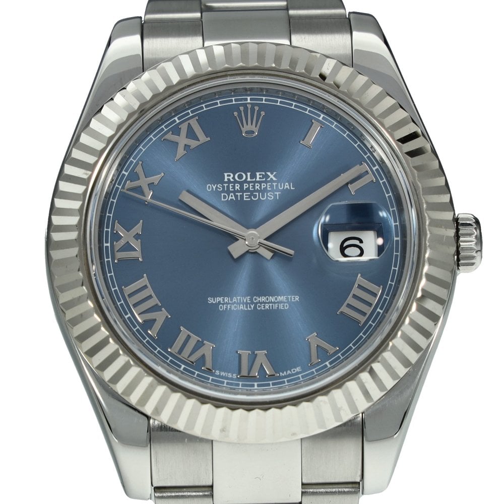 Datejust 41 - Gents Watch - Blue Dial - 2012