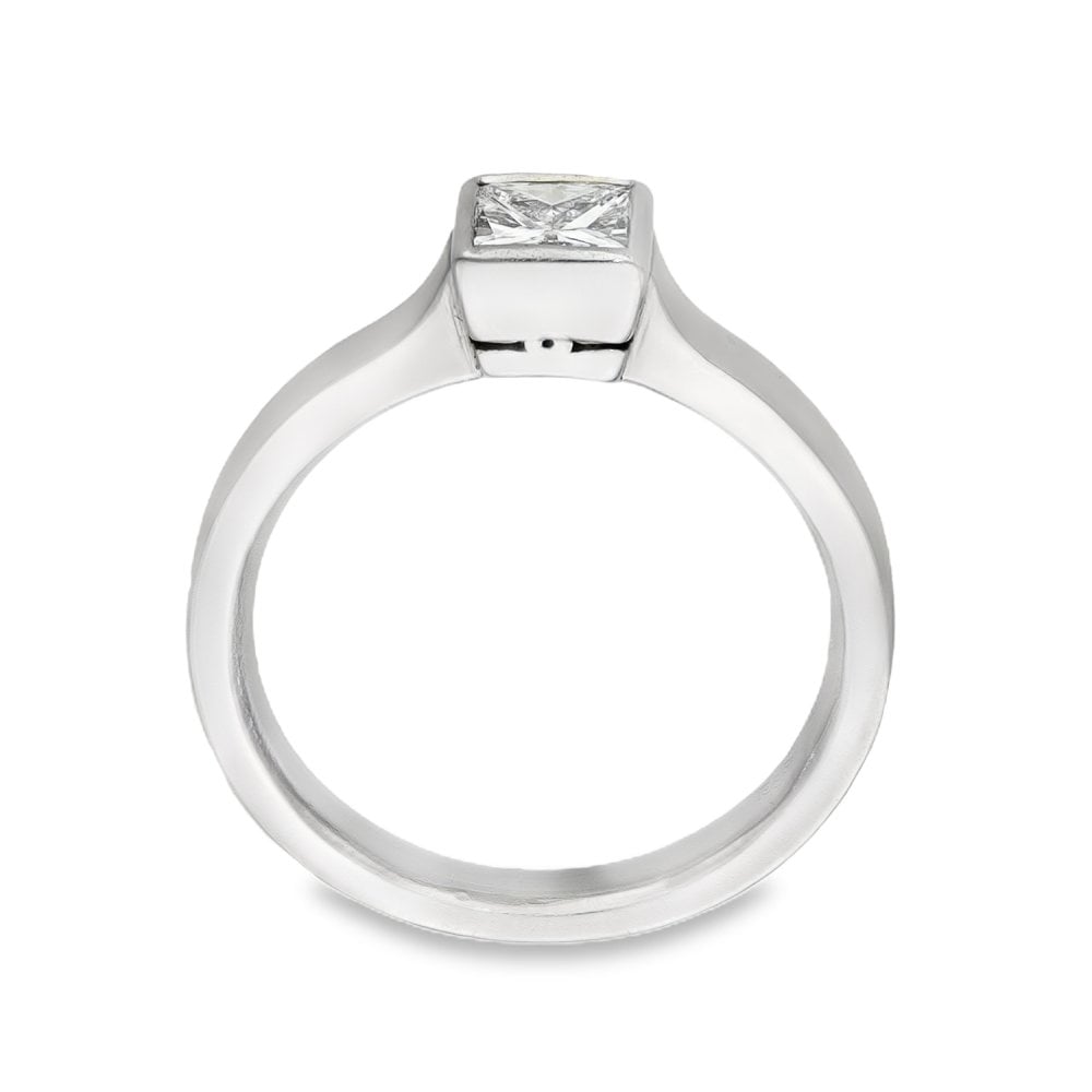 Platinum Diamond Solitaire Engagement Ring - Size I - 0.50ct