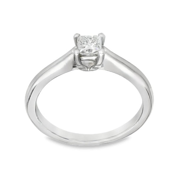 Platinum Diamond Solitaire Engagement Ring - Size I - 0.25ct