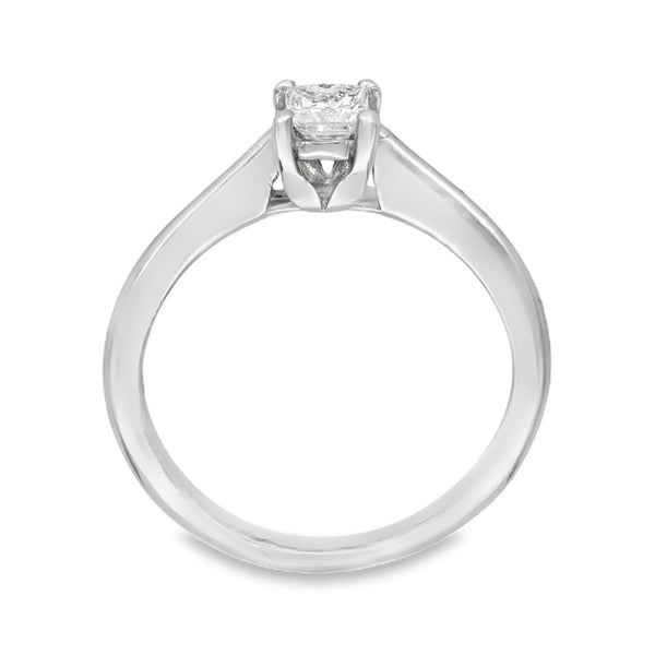 Platinum Diamond Solitaire Engagement Ring - Size I - 0.25ct
