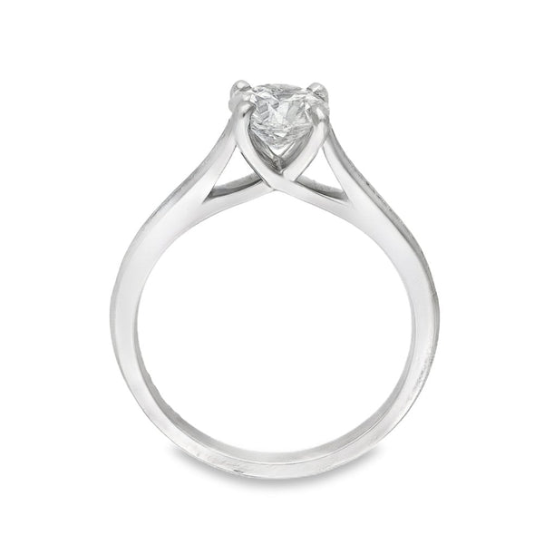 950 Platinum Diamond Engagement Ring - Size N - 1.13ct