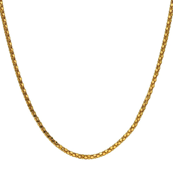 14ct Yellow Gold Box Chain - 18" - 5.0g