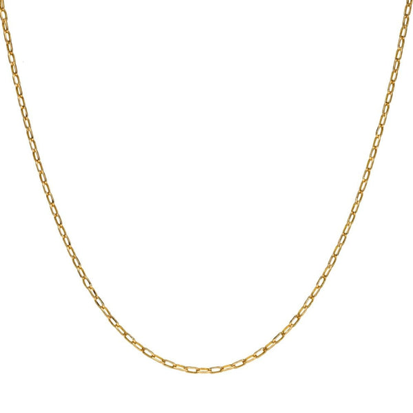 9ct Yellow Gold Belcher Chain - 24" - 2.7g