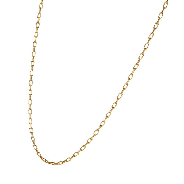 9ct Yellow Gold Belcher Chain - 24" - 2.7g