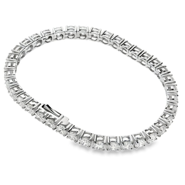 Ladies 18ct White Gold Diamond Set Tennis Bracelet - 12.50ct