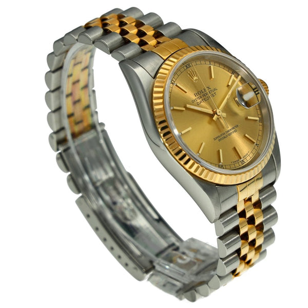 Datejust 16233 – Gents Watch – Gold Dial - 1996