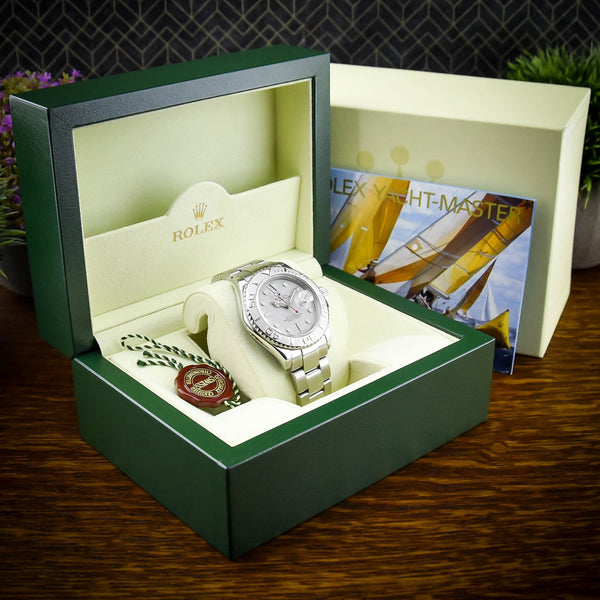 Yacht-Master 16622 - Platinum Dial - 2003