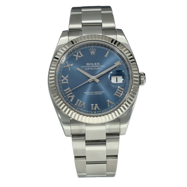 Datejust 41 126334 - Blue Roman Dial - 2022