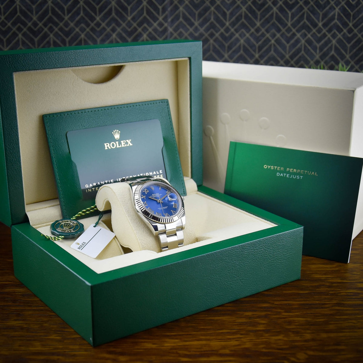 Datejust 41 126334 - Blue Roman Dial - 2022