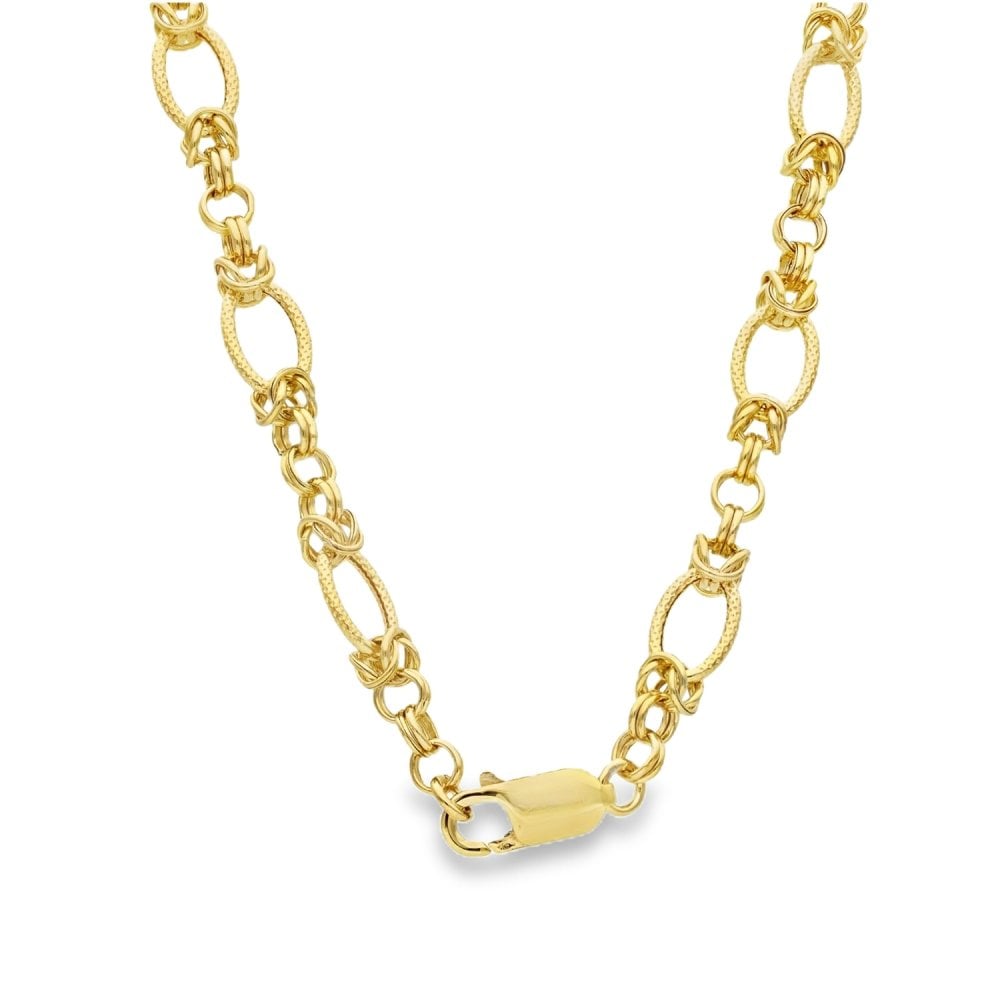 1982 Yellow Gold 1/10 Krugerrand Mounted Coin & Chain - 13.30g