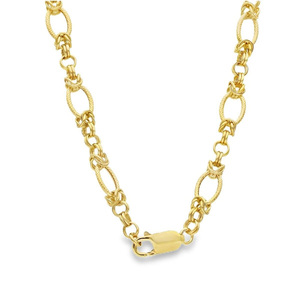 1982 Yellow Gold 1/10 Krugerrand Mounted Coin & Chain - 13.30g