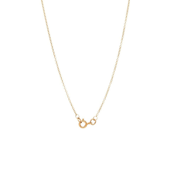 18ct Rose Gold Diamond Loop Pendant & Necklace - 18" - 0.25ct
