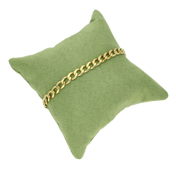 9ct Yellow Gold Curb Bracelet - 8.5" - 10.1g