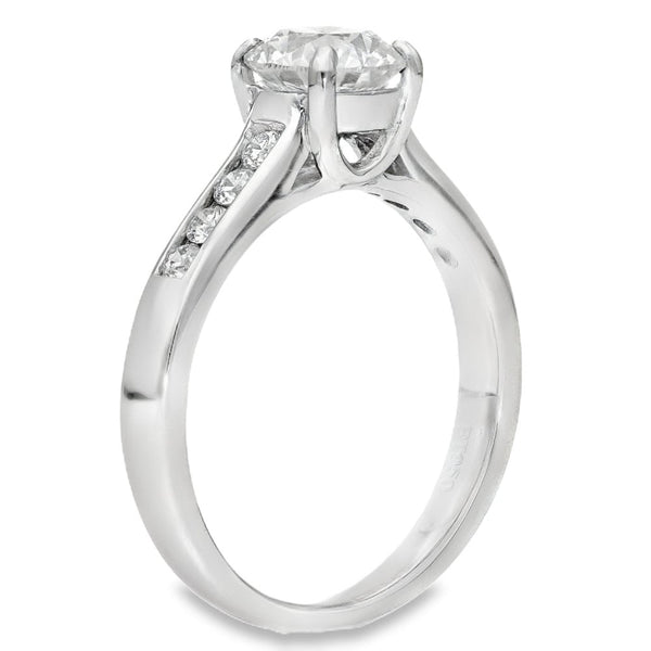 Ladies Platinum Diamond Engagement Ring - 1.44ct