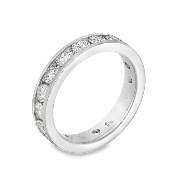 950 Platinum Diamond Eternity Ring - Size L½ - 2.00ct