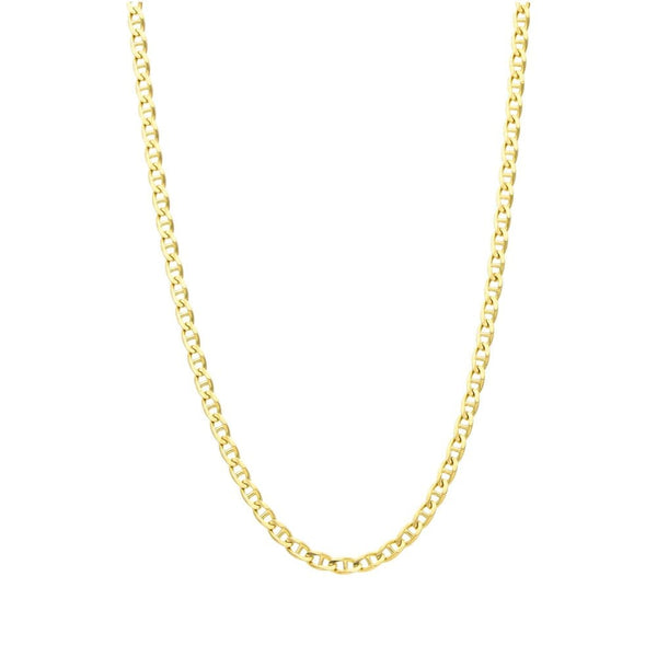 9ct Yellow Gold Anchor-Link Chain - 16" - 6.2g