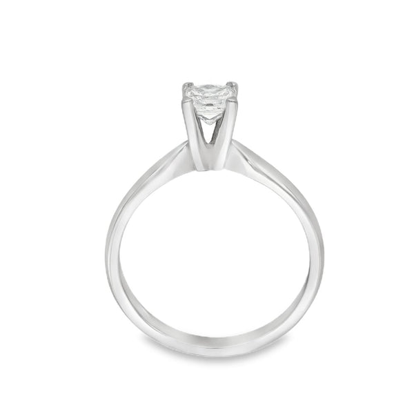 950 Platinum Diamond Engagement Ring - Size M½ - 0.52ct