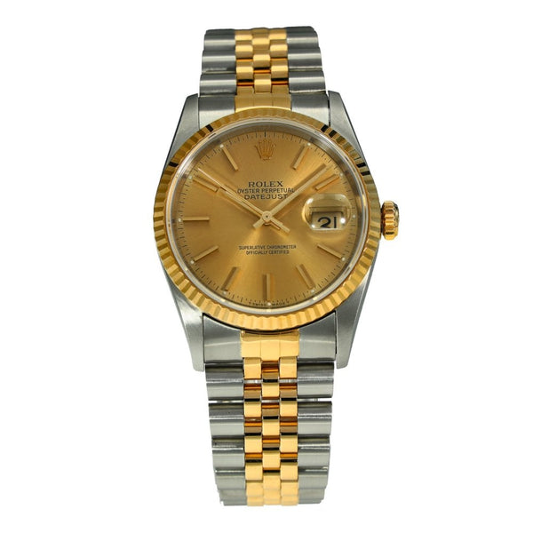 Datejust 16233 – Gents Watch – Champagne Dial - 1995