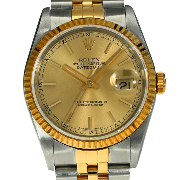 Datejust 16233 – Gents Watch – Champagne Dial - 1990