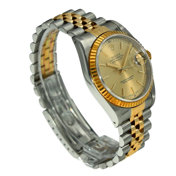 Datejust 16233 – Gents Watch – Champagne Dial - 1990