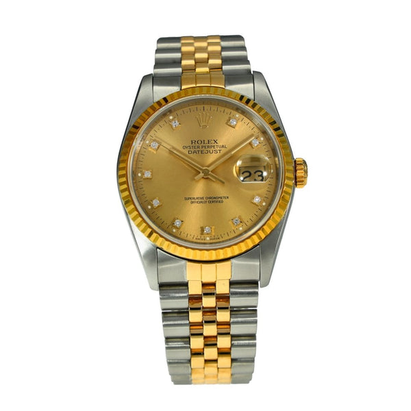 Datejust 16233 – Gents Watch – Diamond Dial - 1989
