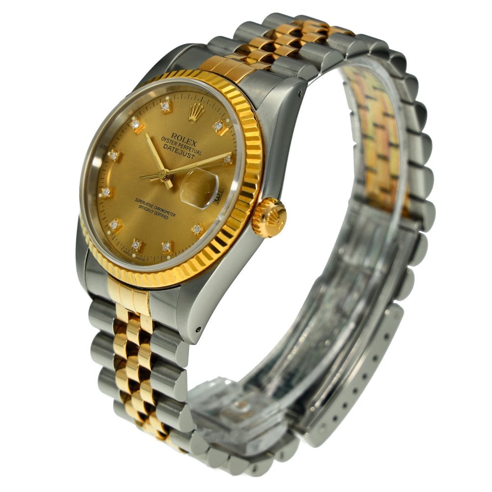 Datejust 16233 – Gents Watch – Diamond Dial - 1989