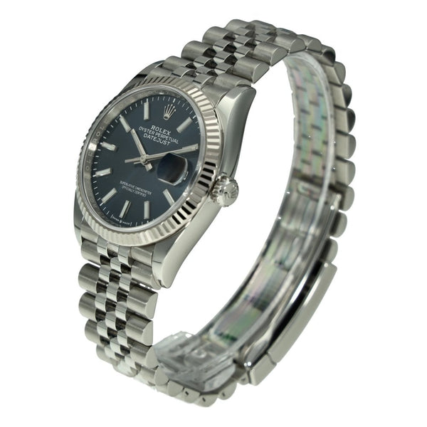 Datejust 126234 - Gents Watch - Blue Baton Dial - 2021