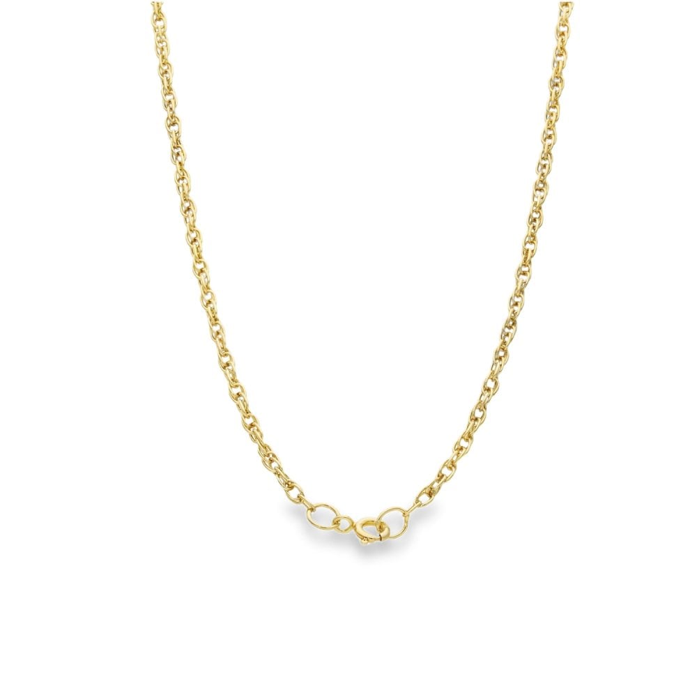 9ct Yellow Gold Prince of Wales Chain - 21" - 5.9g