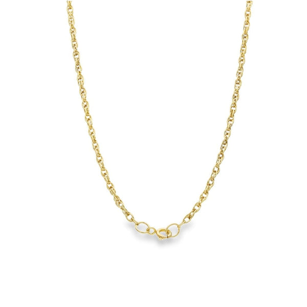 9ct Yellow Gold Prince of Wales Chain - 21" - 5.9g