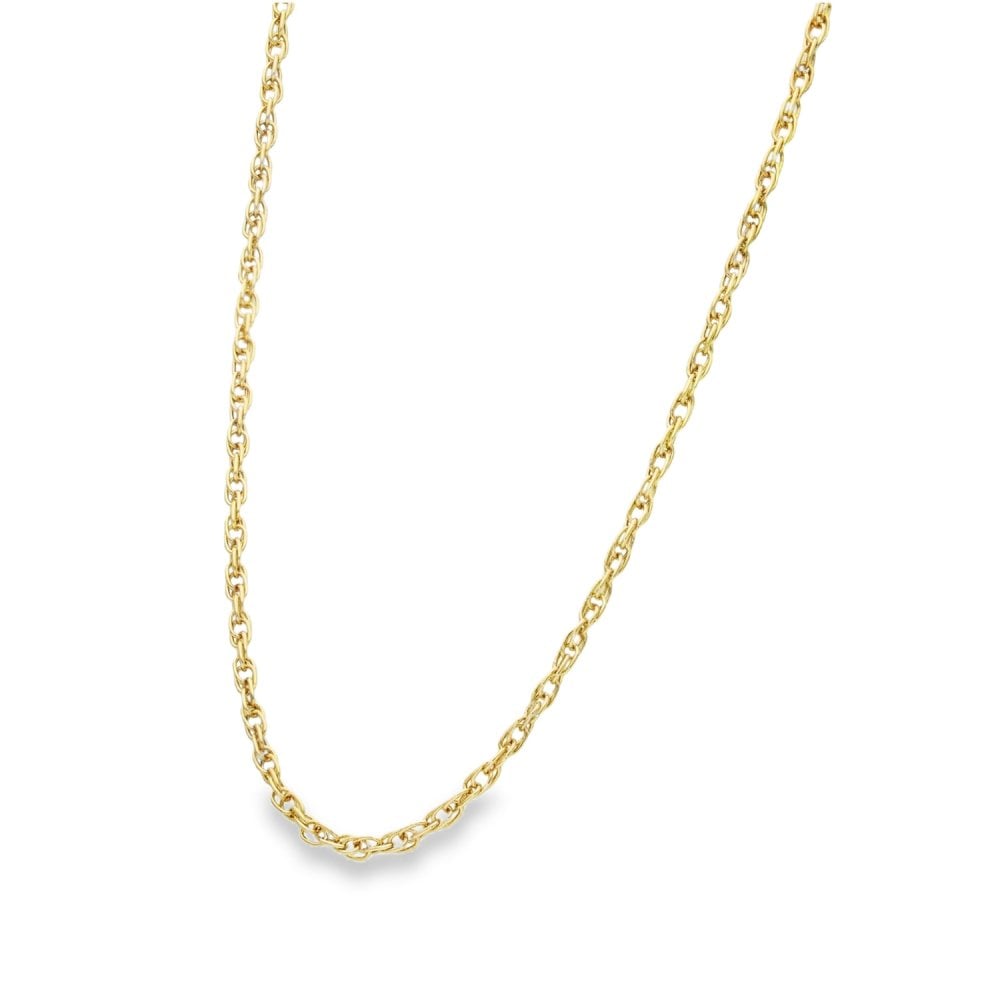 9ct Yellow Gold Prince of Wales Chain - 21" - 5.9g